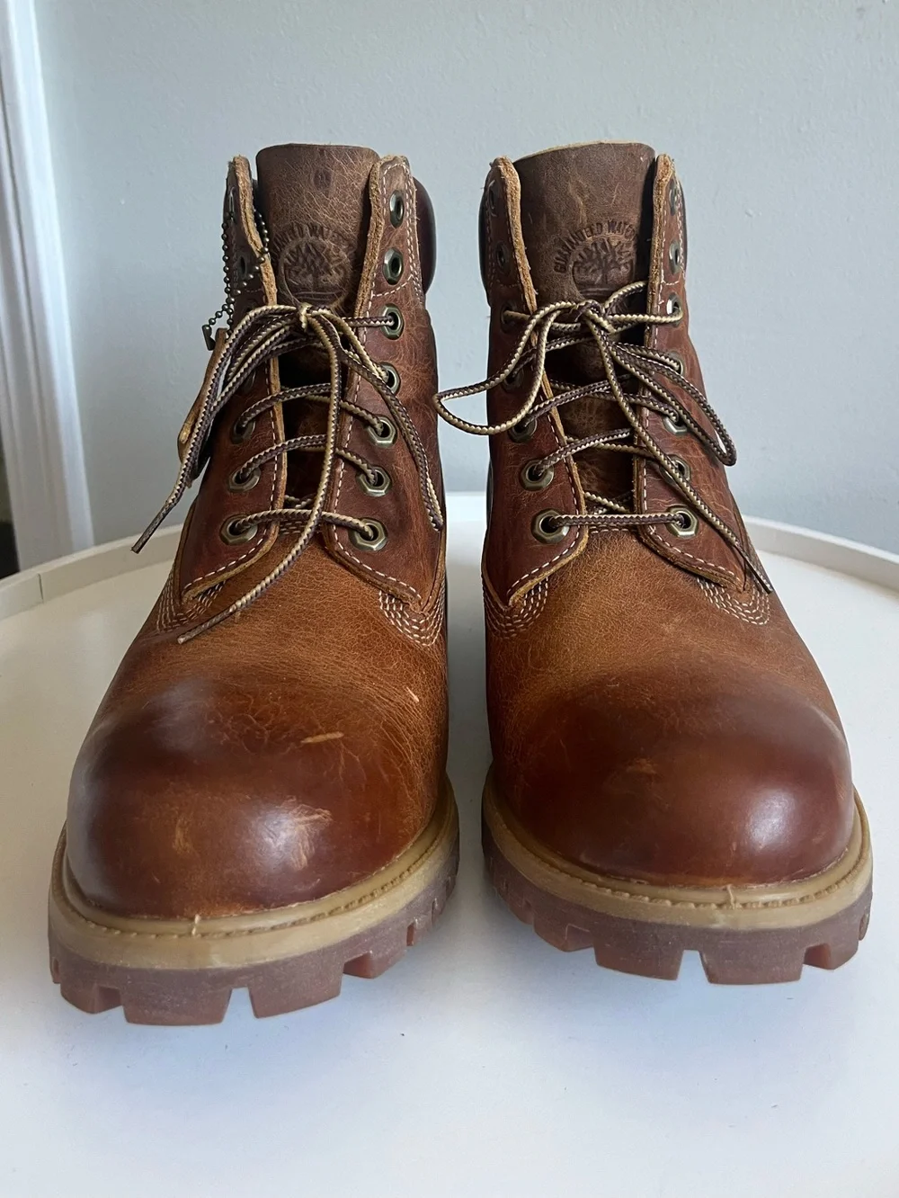 NEW TIMBERLAND Heritage 6 in Premium Leather Lace Up Boots #27094 Size 9M